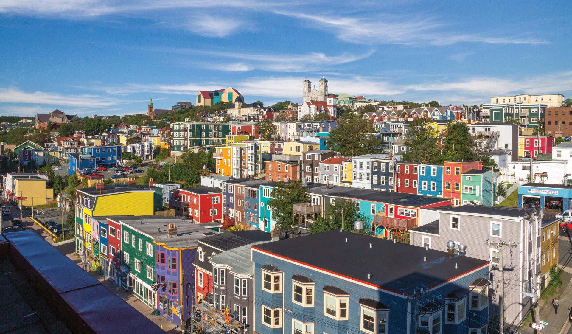 St. John's Cityscape - ©Barrett & MacKay, Newfoundland and Labrador Tourism